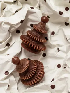 Świece dekoracyjne FESTIVE CHEER Toffee 2 szt.