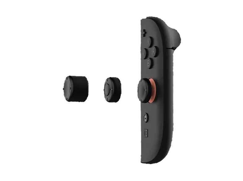 Nakładka YAXO Thumbstick Set na Joy-Con Czarny
