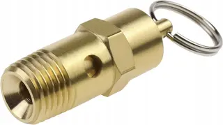MOSIEŻNY ZAWÓR BEZPIECZEŃSTWA DO SPRĘŻARKI 1/4 BSP 145 PSI