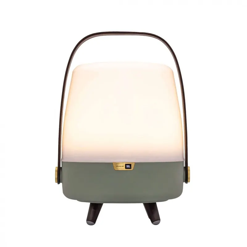 Kooduu Lampa przenośna z głośnikiem Lite-Up Play Mini zielona
