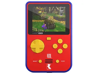 Konsola PLAION HyperMegaTech! Super Pocket Rare Edition Czerwono-niebieski