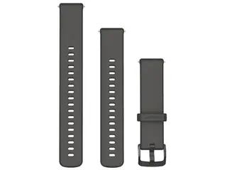 Pasek do zegarka GARMIN Silikonowy 18 mm Szary żwirowy 010-13256-00