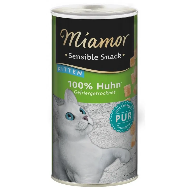 MIAMOR Sensible Snack Kitten Kurczak Mono - przysmak dla kota - 30g