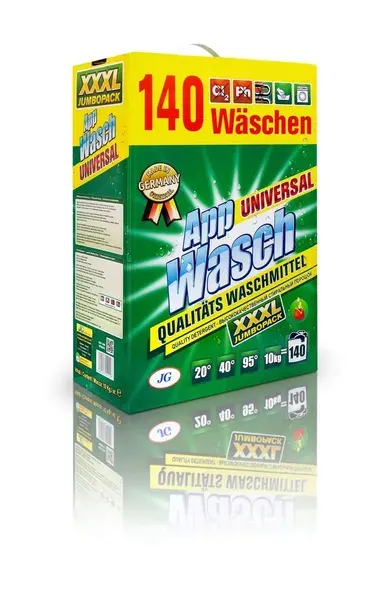 Proszek do prania uniwersalny App Wasch 10 kg Niemiecki