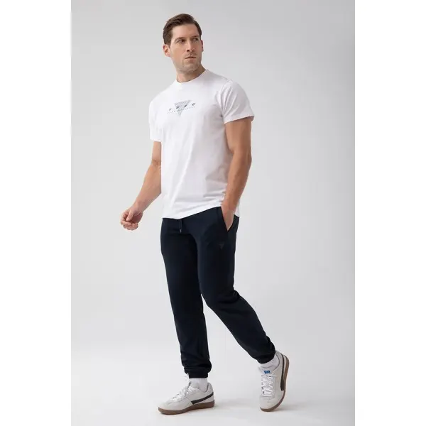 Biały T-shirt męski TW BASIC TSHIRT 180 M WHITE - XXXL