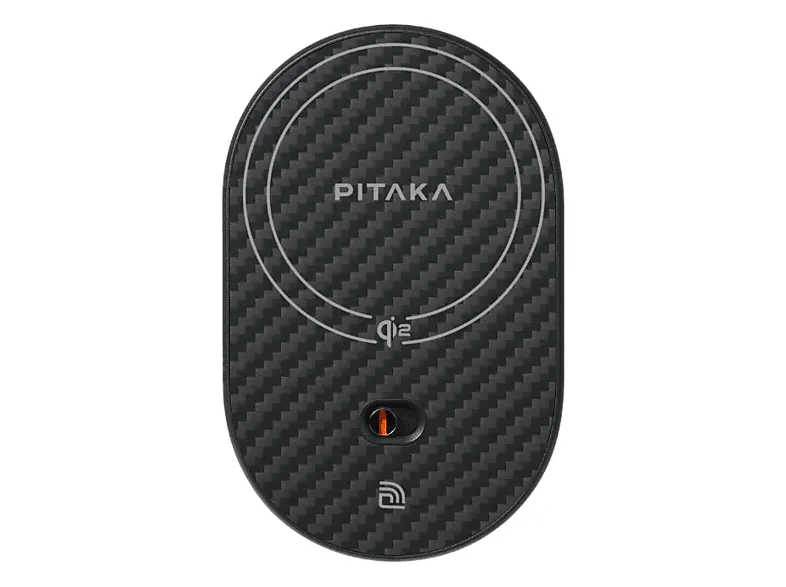 Uchwyt ładujący PITAKA MagEZ Pro 2 Qi2 Vent Czarno-szary