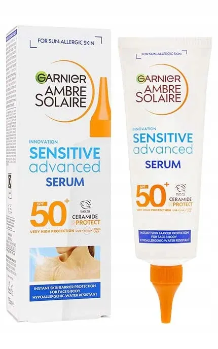 Garnier Ambre Solaire Sensitive Advanced Serum do Ciała SPF50+ 125ml