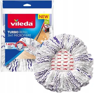 WKŁAD DO MOPA OBROTOWEGO TURBO 3W1 MIKROFIBRA 6 MIESIĘCY