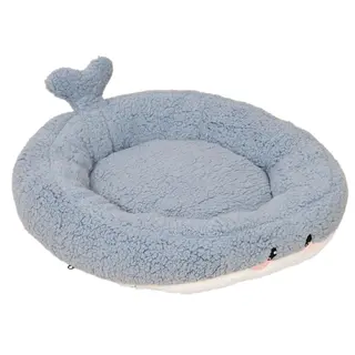 TIAKI legowisko Teddy Whale - Rozmiar S: Ø 45 x wys. 12 cm