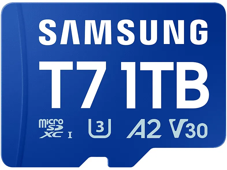 Karta pamięci SAMSUNG T7 microSDXC UHS-I 1TB Niebieski