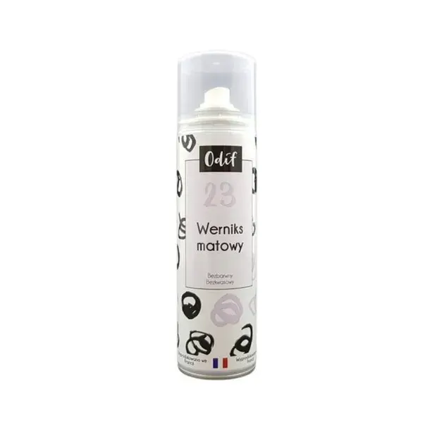 Werniks matowy Odif w sprayu 250 ml