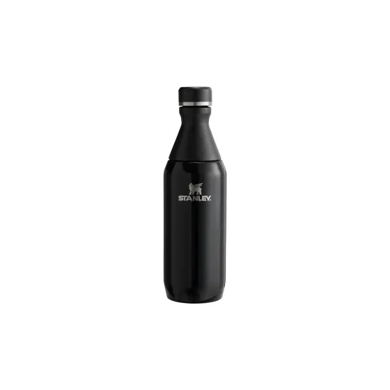 Butelka na wodę Stanley The All Day Slim Black gloss, 600 ml