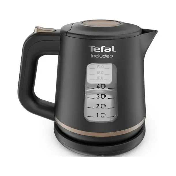 Czajnik elektryczny Tefal KI533811 2400 W 1 l czarny