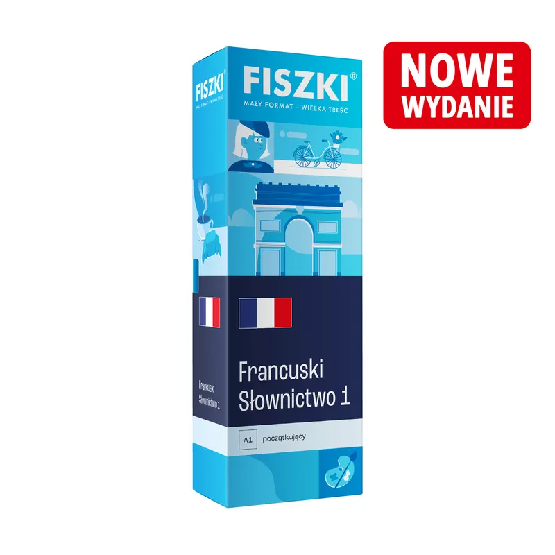 FISZKI - język francuski - Słownictwo 1 (poziom A1)