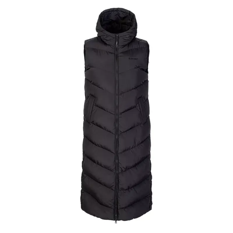 Kamizelka damska pikowana Hi-Tec Lady Gulietta - czarna, Rozmiar L
