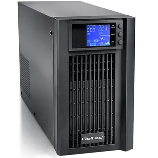 Qoltec Zasilacz awaryjny UPS Pure Sine Wave | 2kVA | 1600W | AVR | LCD |Czysty Sinus