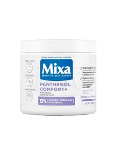 Mixa Panthenol Comfort+ Krem Kojący do Twarzy Ciała i Dłoni 400ml