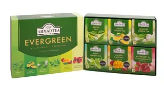 Ahmad Tea Zestaw herbat Evergreen 60 torebek 6 smaków 115g