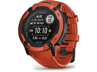 Smartwatch GPS GARMIN Instinct 2X Solar Czerwony 010-02805-01