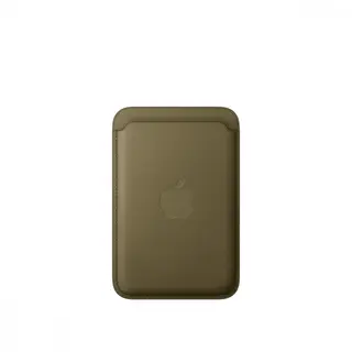 Apple Portfel z tkaniny FineWoven z MagSafe do iPhonea - ciemna oliwka