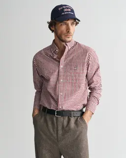 Gant Koszula Popelinowa Regular Fit W Kratkę