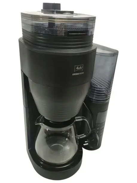 Ekspres przelewowy Melitta AromaFresh II 1030-05 czarny z młynkiem 1080W