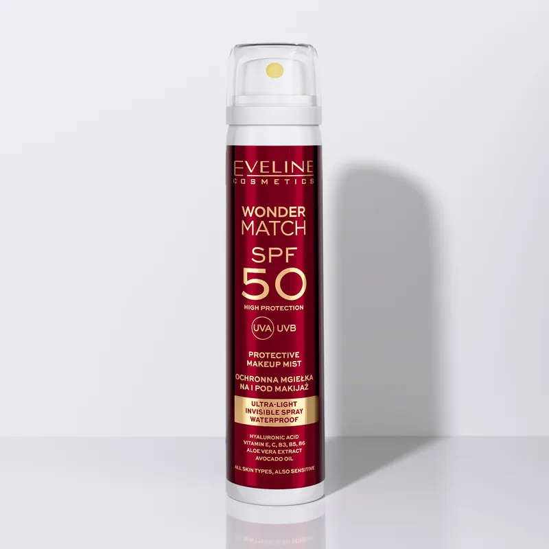 Ultralekka mgiełka ochronna SPF 50 na i pod makijaż