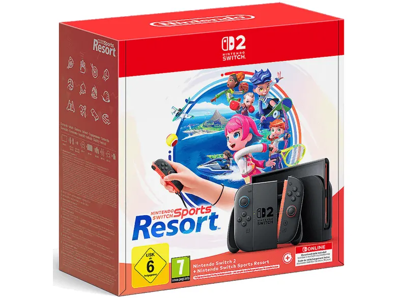 Konsola NINTENDO Switch 2 + Nintendo Sports Resort Online 3 mies. Czarny