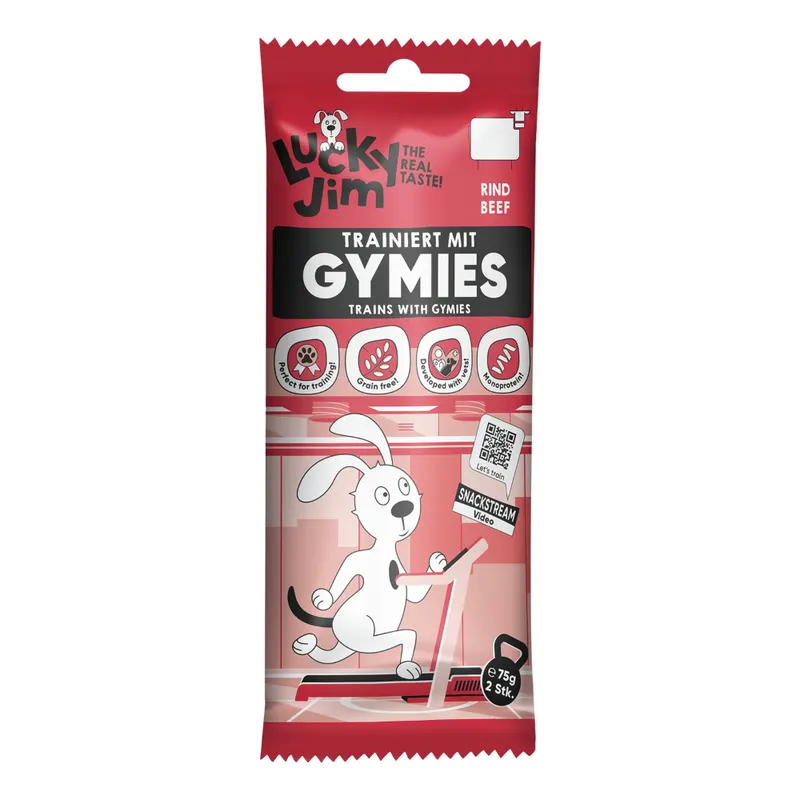 Lucky Jim Gymies, 75 g - Wołowina, 75 g