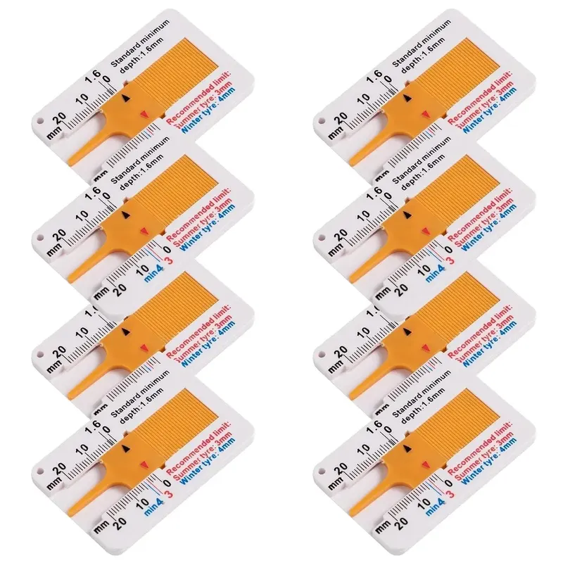 MIERNIK GŁĘBOKOŚCI BIEŻNIKA OPON 0-20 MM CYFROWY 8 SZT