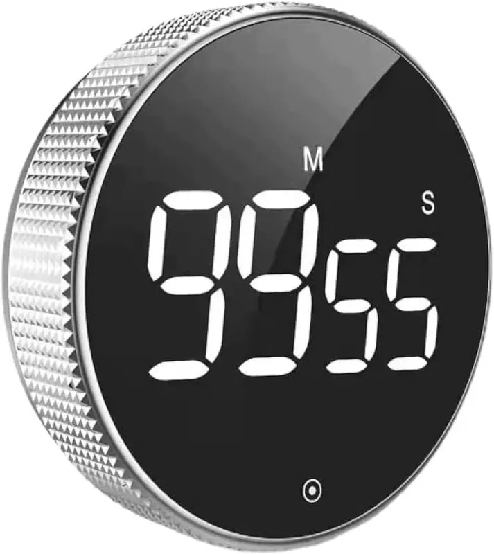 TIMER KUCHENNY CYFROWY MAGNETYCZNY LCD DUŻY EKRAN 99 MINUT