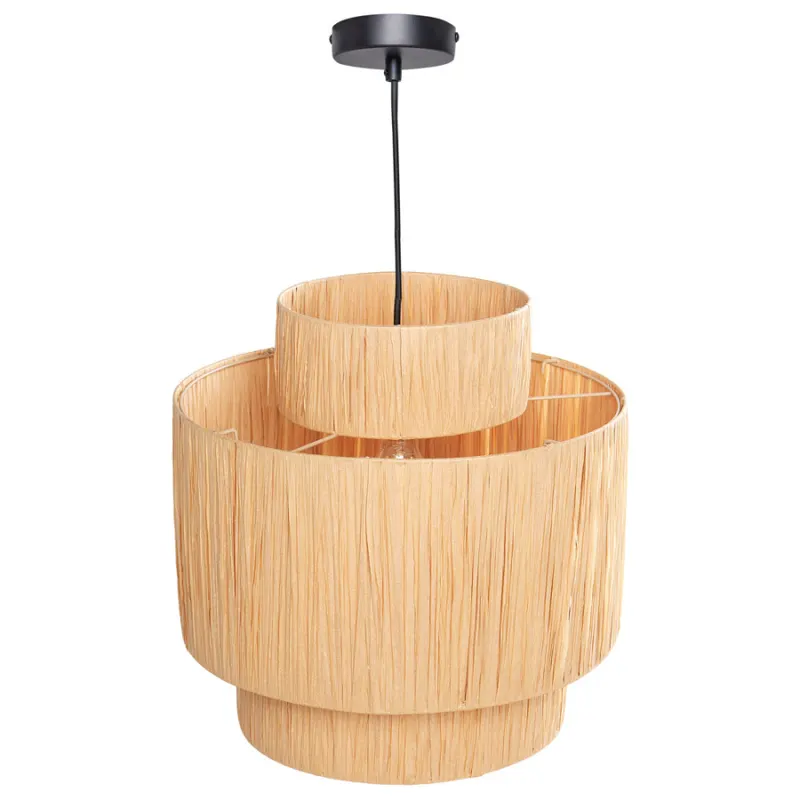 Lampa wisząca magech plecionka naturalny