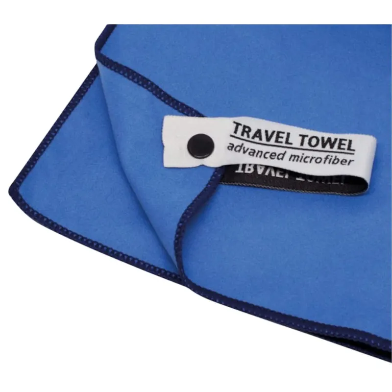 TravelSafe Ręcznik podróżny Mikrofibra M, niebieski