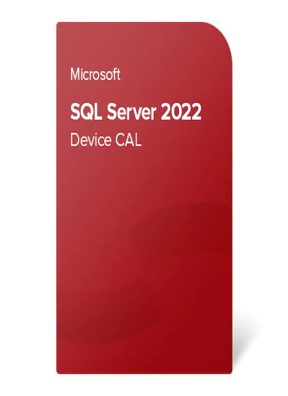 Microsoft SQL Server 2022 Standard 50 Device CAL
