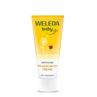 Weleda Baby Bezzapachowy Krem Przeciw Odparzeniom dla Niemowląt i Dzieci z Nagietkiem Lekarskim 75ml