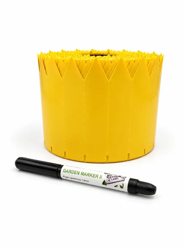 MARKER II + Etykiety ogrodnicze/sadownicze wtykane - strzałki 105mm x 23,5mm Żółte 2500szt
