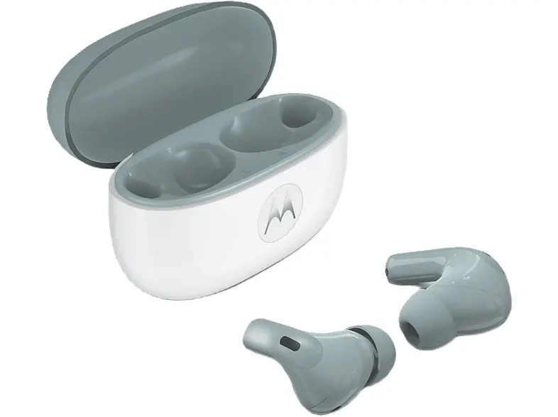 Słuchawki bezprzewodowe (TWS) MOTOROLA Moto Buds 2 Szaro-biały