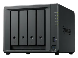 Synology Serwer NAS DS425+ 4x0HDD J4125 2GB DDR4 1x1GbE 1x2,5GbE 3Y