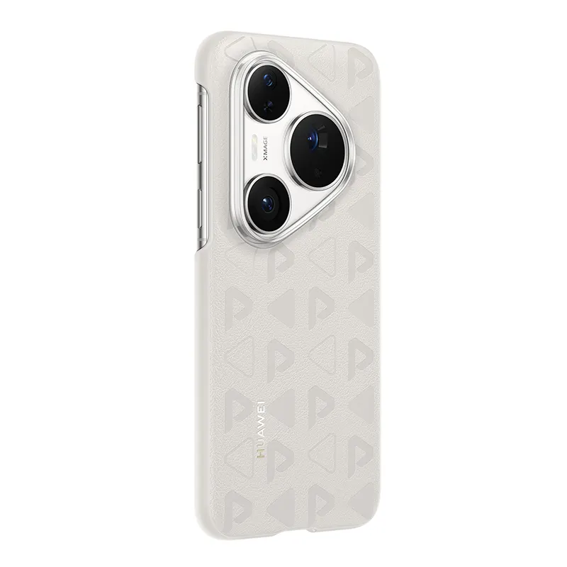 Etui do HUAWEI Pura 80 Pro - Szare ze skóry wegańskiej