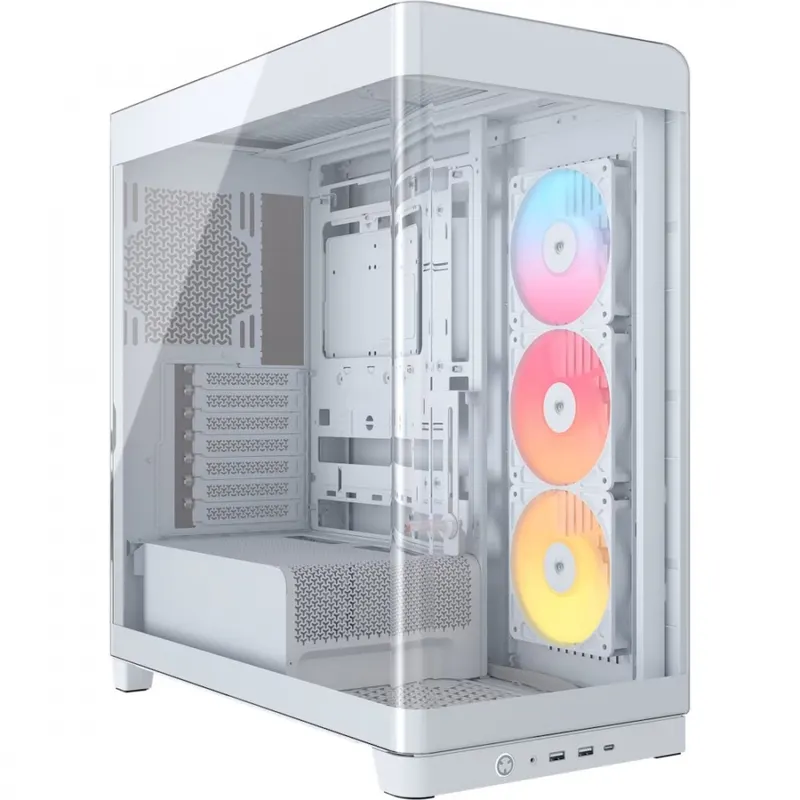 Corsair Obudowa FRAME 4500X RS-R ARGB Biała Mid Tower ATX