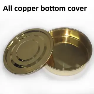 Full Copper Double-Layer Stamped Frame Standard Sieve 20CM Diameter Filter Sieve Copper Sieve