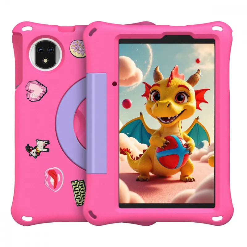 ULEFONE Tablet Tab A9 Pro Kids 4G 8" 4/128GB z etui dla dzieci różowy
