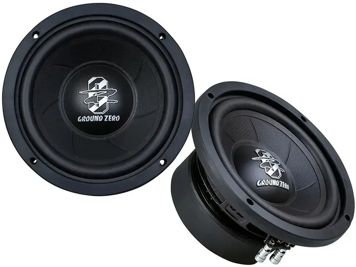 SUBWOOFER GŁOŚNIK BASOWY 165mm GROUND ZERO GZIW 165 100W RMS 4ohm