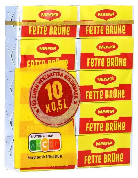 Maggi Kostki rosołowe Fette Brühe warzywne 10 szt.
