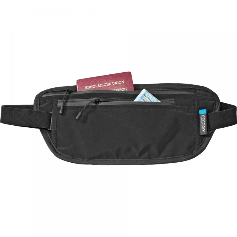 Cocoon Secret Waist Wallet / Silk, portfel, czarny