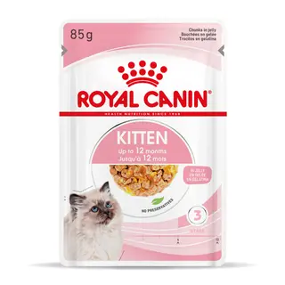 Royal Canin FHN Kitten Instinctive w galaretce Box - mokra karma dla kociąt - 12x85 g