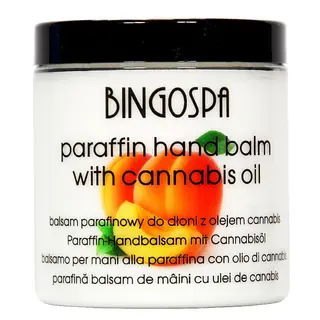 Balsam parafinowy do dłoni z olejem Cannabis 250 g BINGOSPA