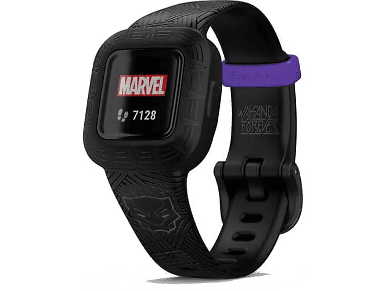 PRODUKT PO EKSPOZYCJI - Smartwatch GARMIN vivofit jr. 3 Marvel Black Panther Czarny 010-02441-10