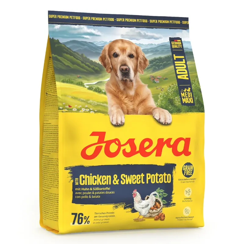 Josera Medi/Maxi Adult, kurczak z batatami - 900 g