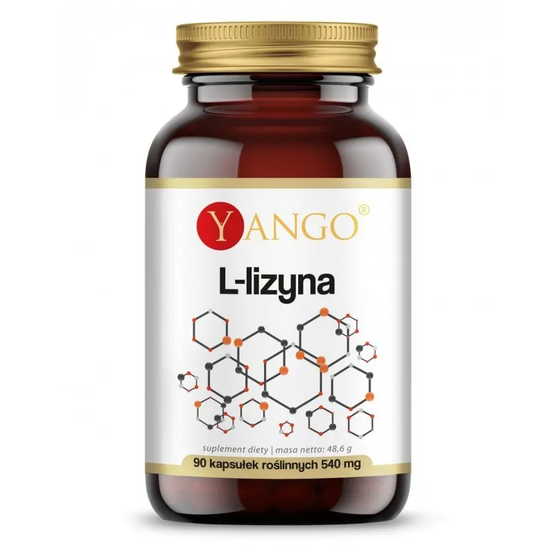 Aminokwasy Lizyna Yango L-lizyna 90kaps